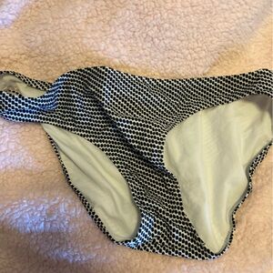 OLD NAVY polka dot swim bottoms.